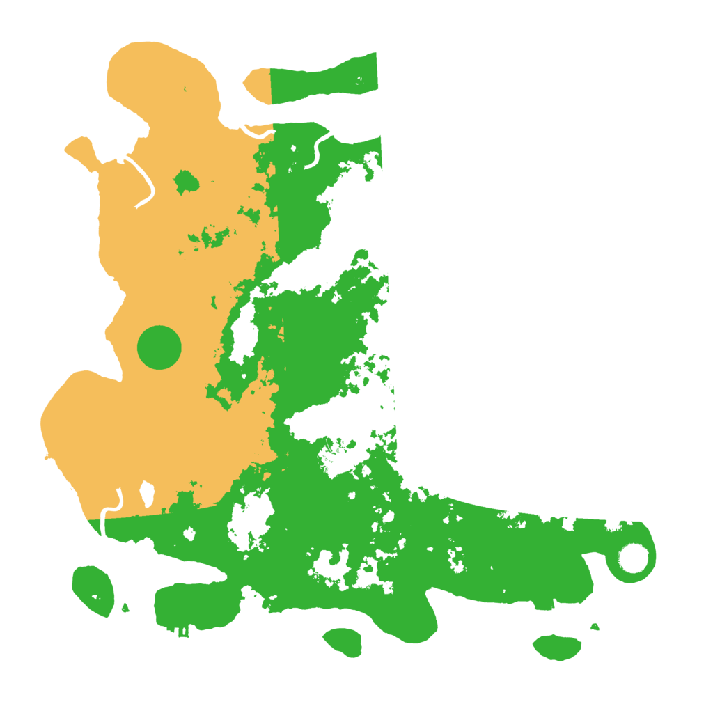 Biome Rust Map: Procedural Map, Size: 4250, Seed: 2822823