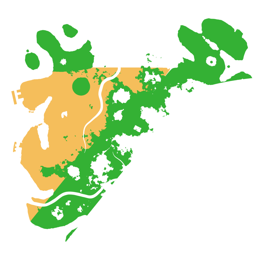 Biome Rust Map: Procedural Map, Size: 4000, Seed: 420001755