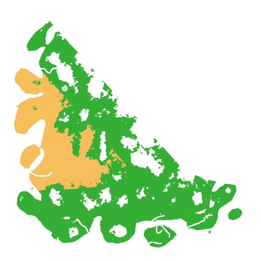 Biome Rust Map: Procedural Map, Size: 4500, Seed: 15837529