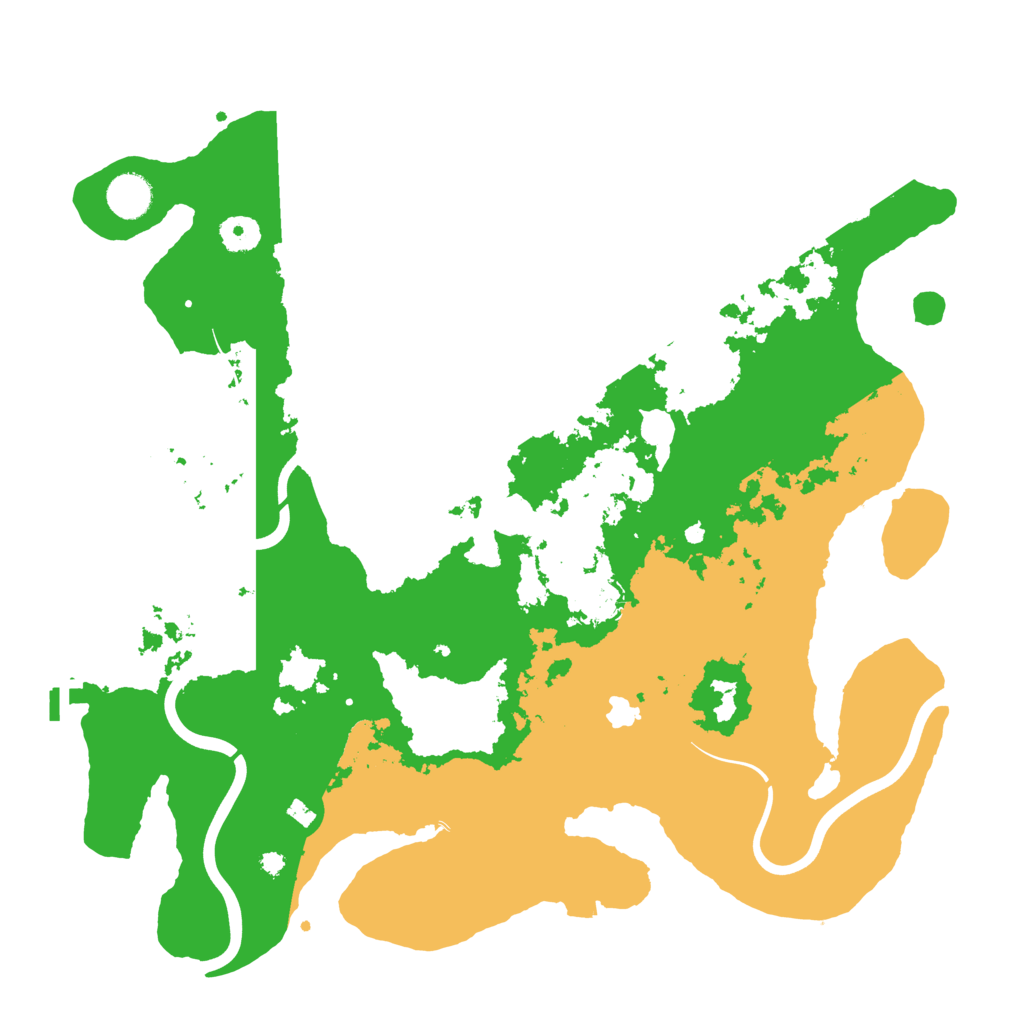 Biome Rust Map: Procedural Map, Size: 4000, Seed: 408620108