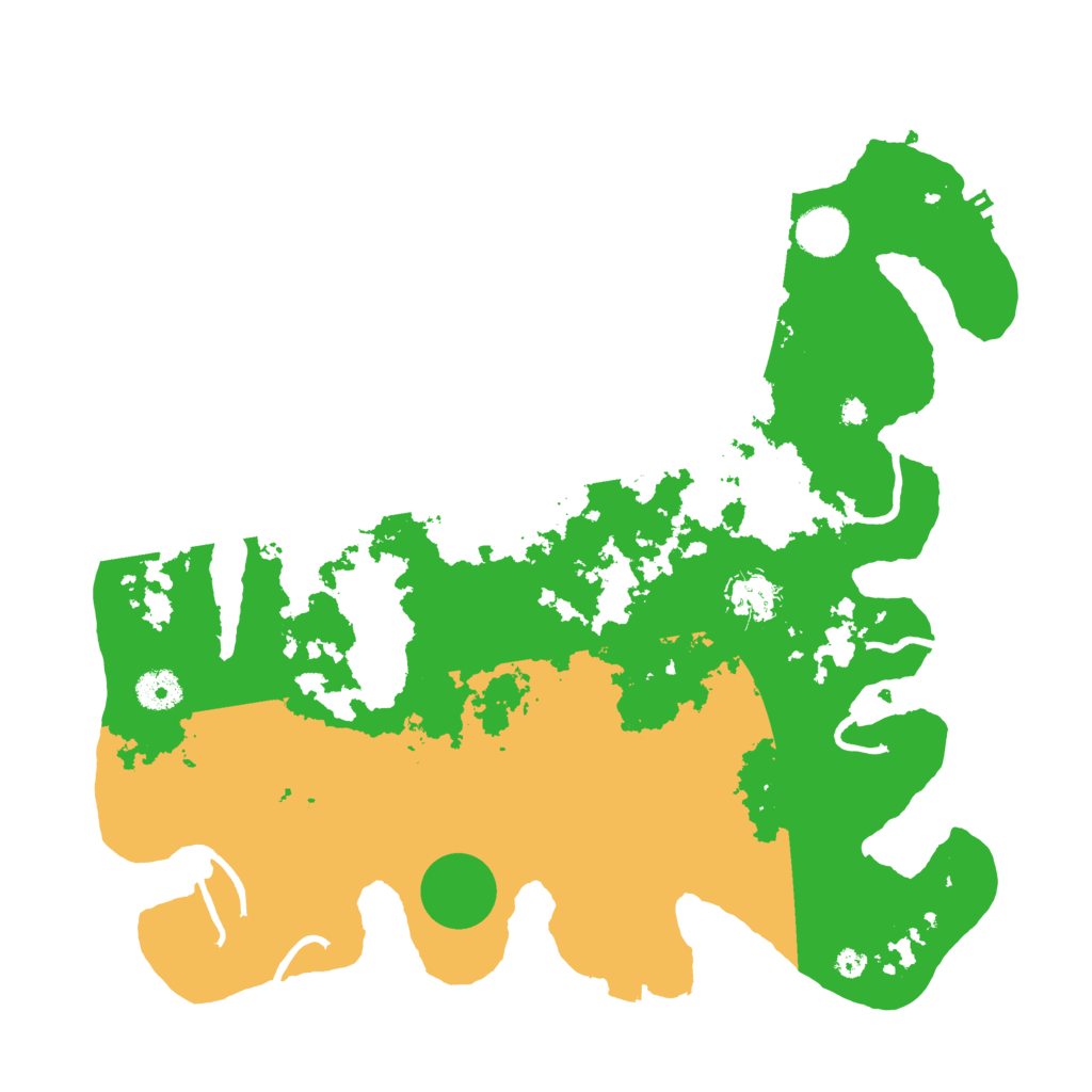 Biome Rust Map: Procedural Map, Size: 3800, Seed: 36730846