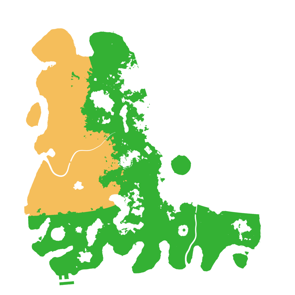 Biome Rust Map: Procedural Map, Size: 4100, Seed: 94218344