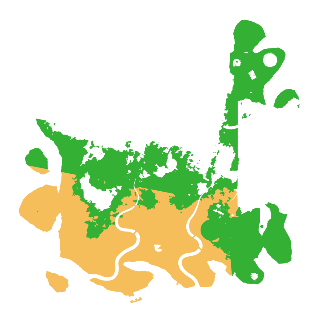 Biome Rust Map: Procedural Map, Size: 4000, Seed: 5121979