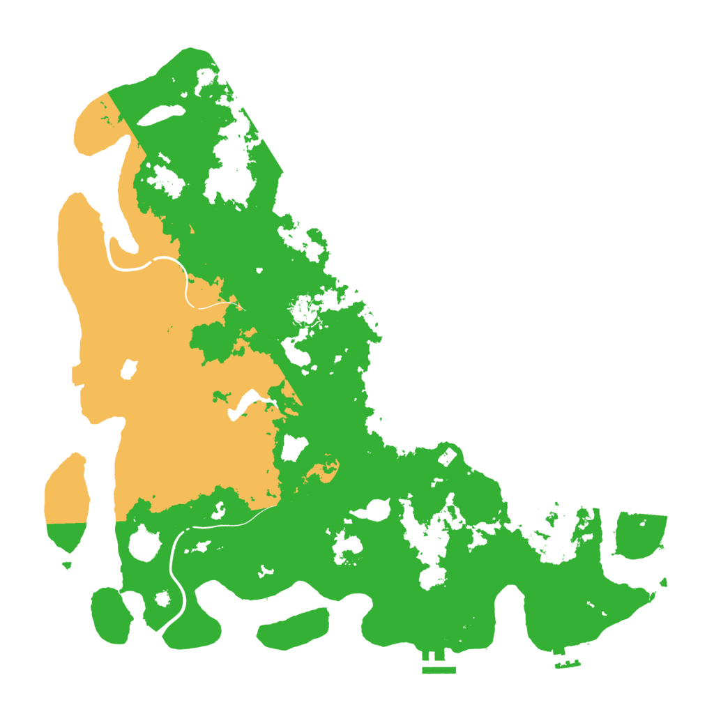 Biome Rust Map: Procedural Map, Size: 4250, Seed: 72687020