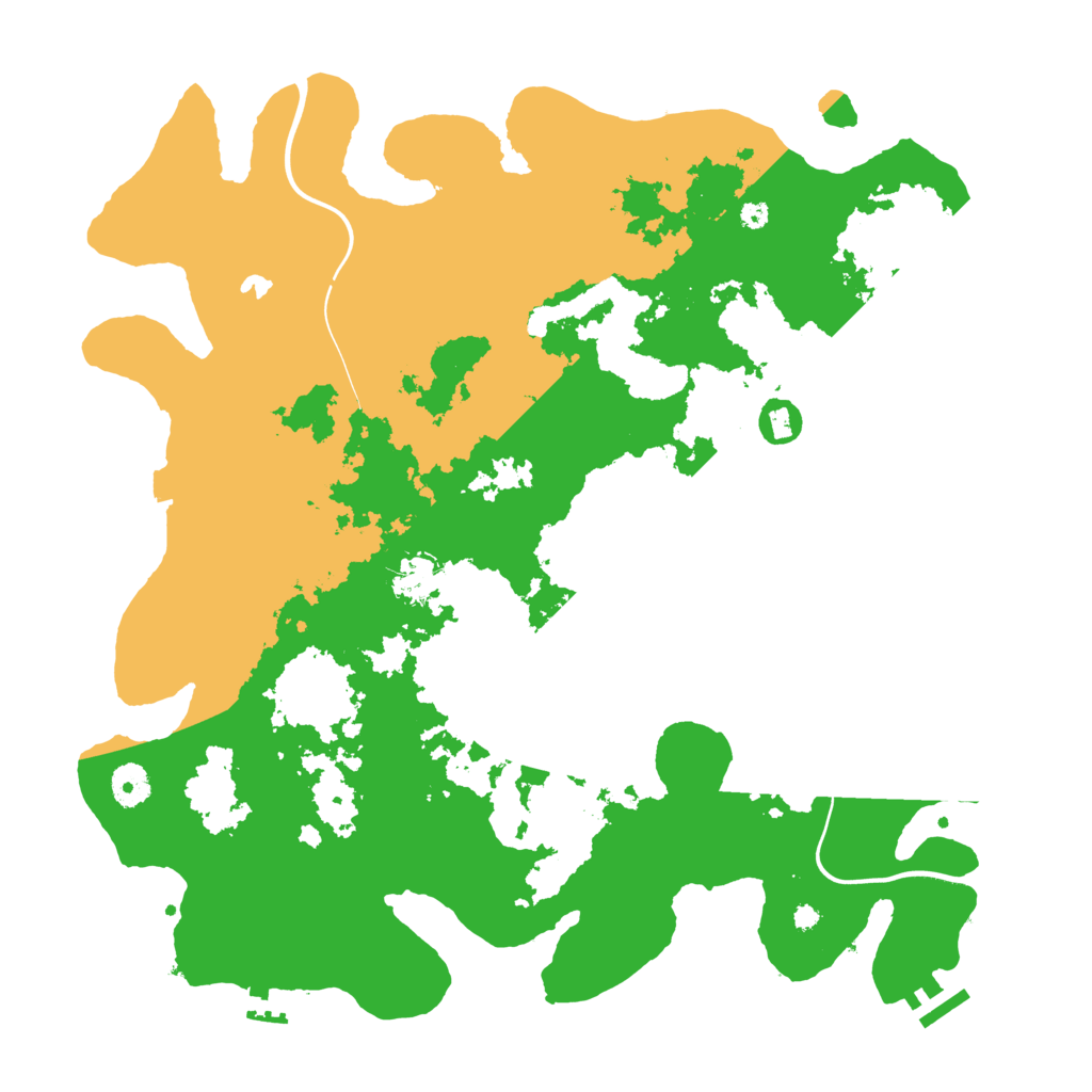 Biome Rust Map: Procedural Map, Size: 4000, Seed: 2142393665
