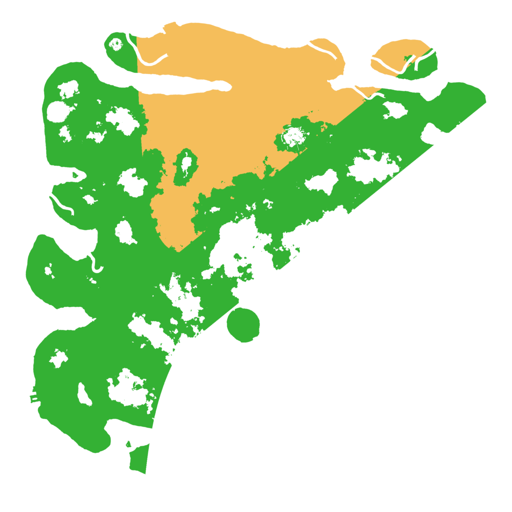 Biome Rust Map: Procedural Map, Size: 4250, Seed: 1387721636
