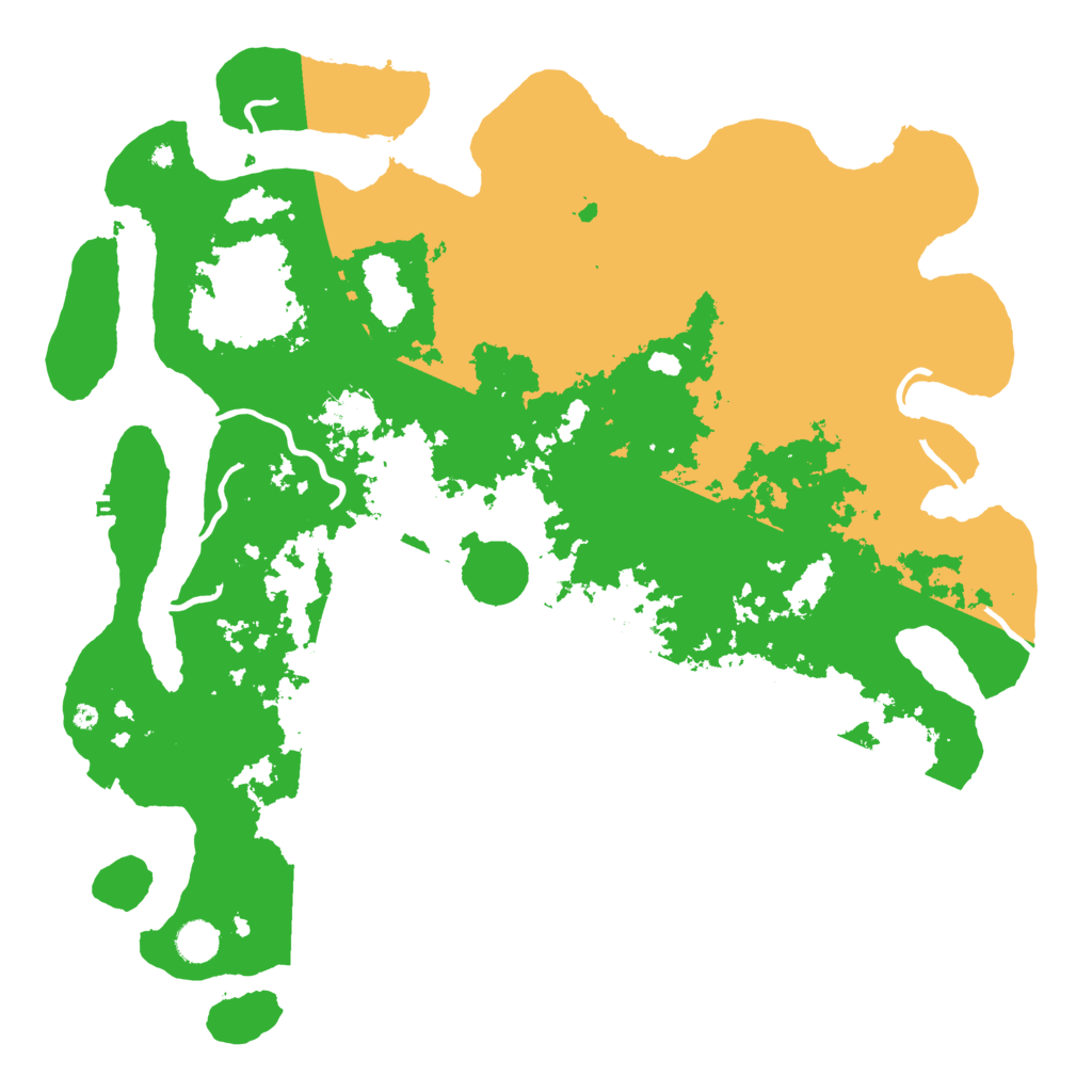 Biome Rust Map: Procedural Map, Size: 4500, Seed: 138266714