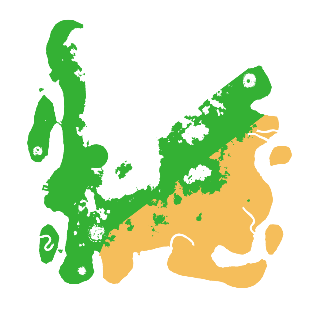 Biome Rust Map: Procedural Map, Size: 3500, Seed: 353144218