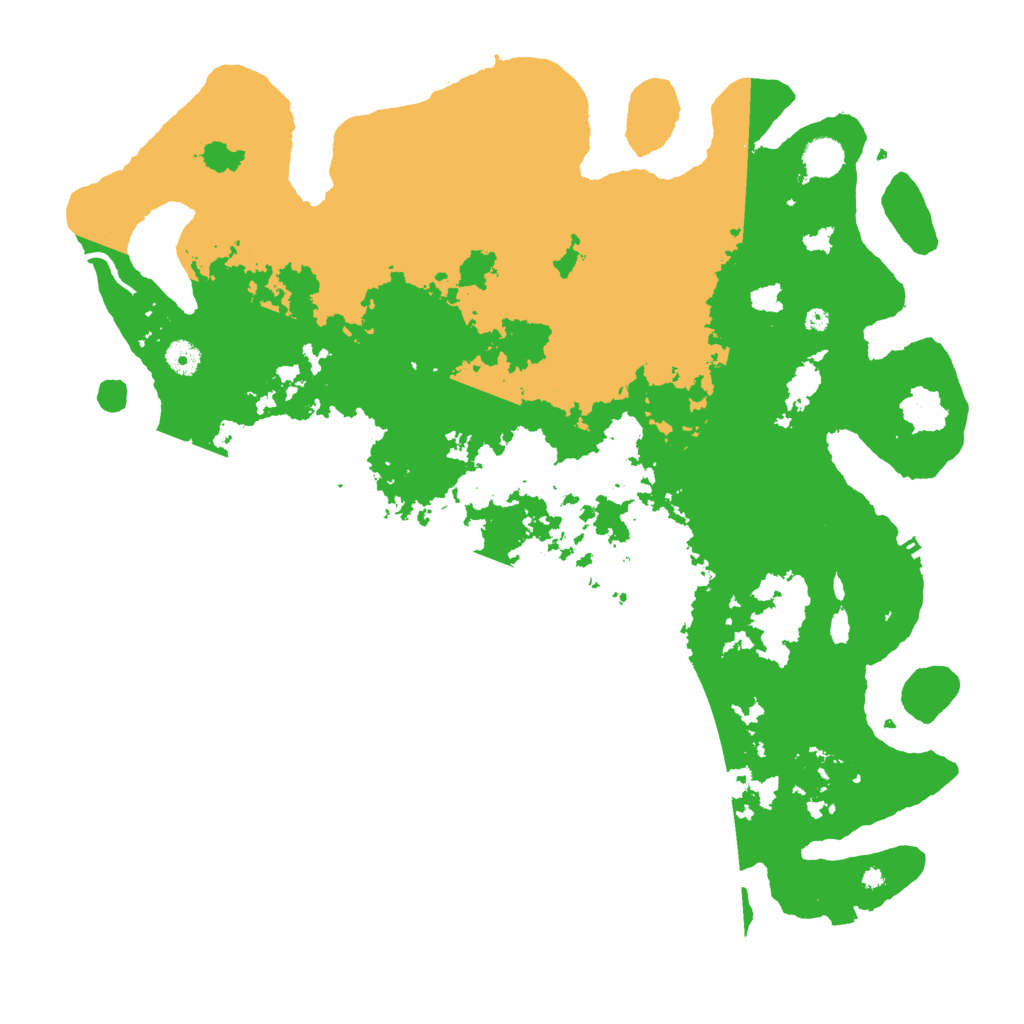 Biome Rust Map: Procedural Map, Size: 4500, Seed: 382055090