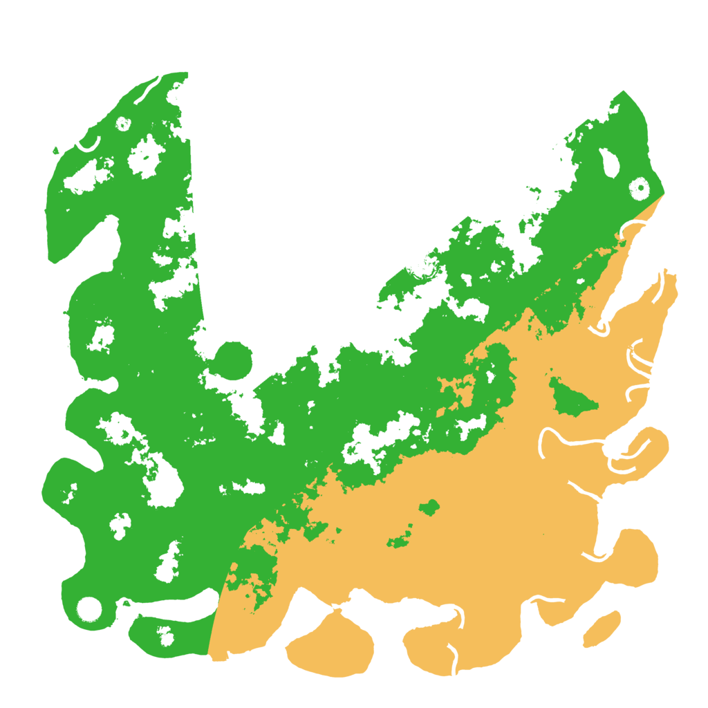 Biome Rust Map: Procedural Map, Size: 5000, Seed: 2087965303