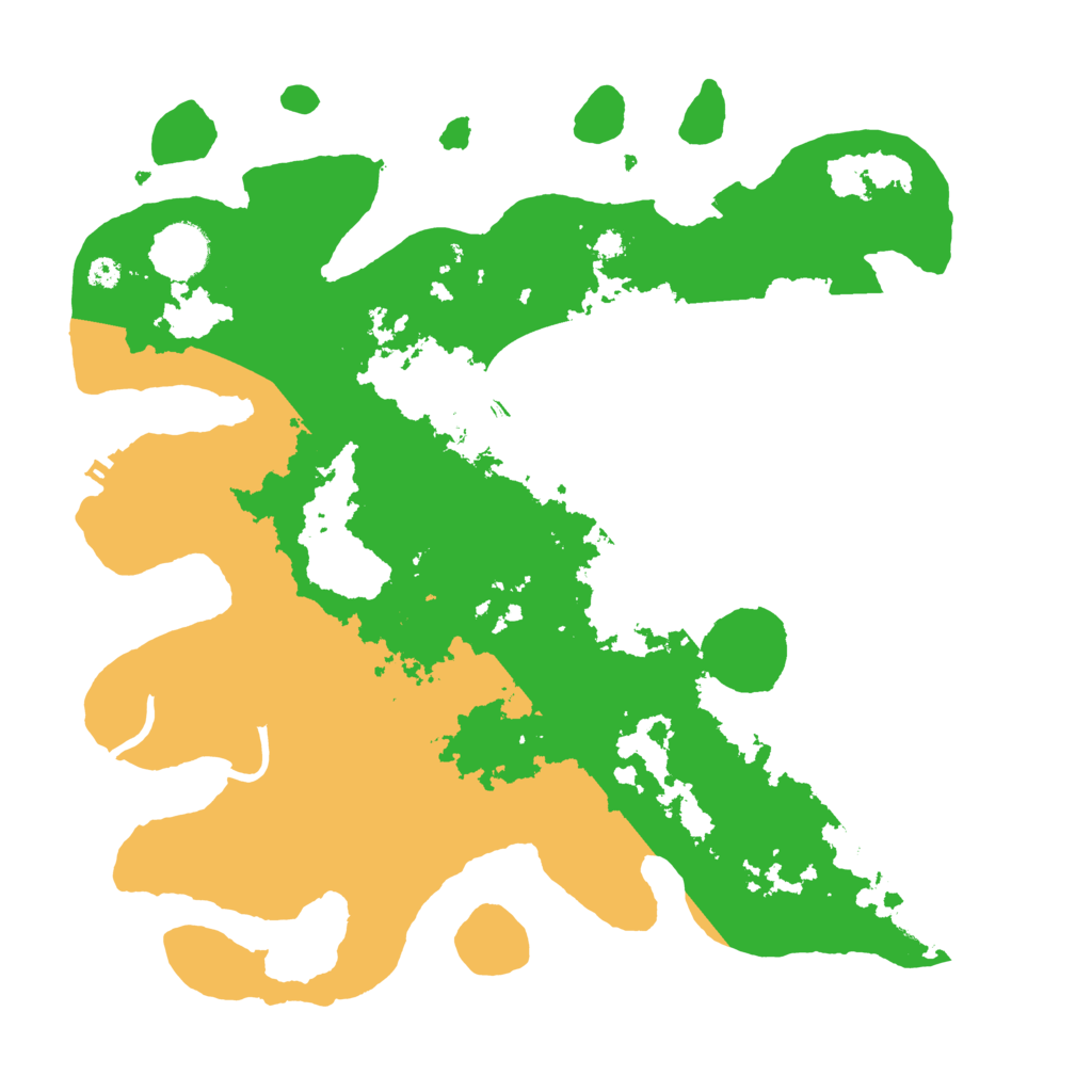 Biome Rust Map: Procedural Map, Size: 3550, Seed: 1030578175