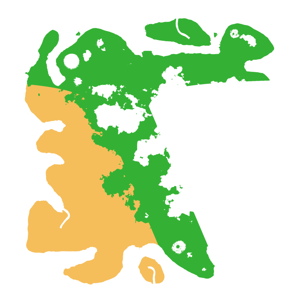 Biome Rust Map: Procedural Map, Size: 3500, Seed: 1223924355