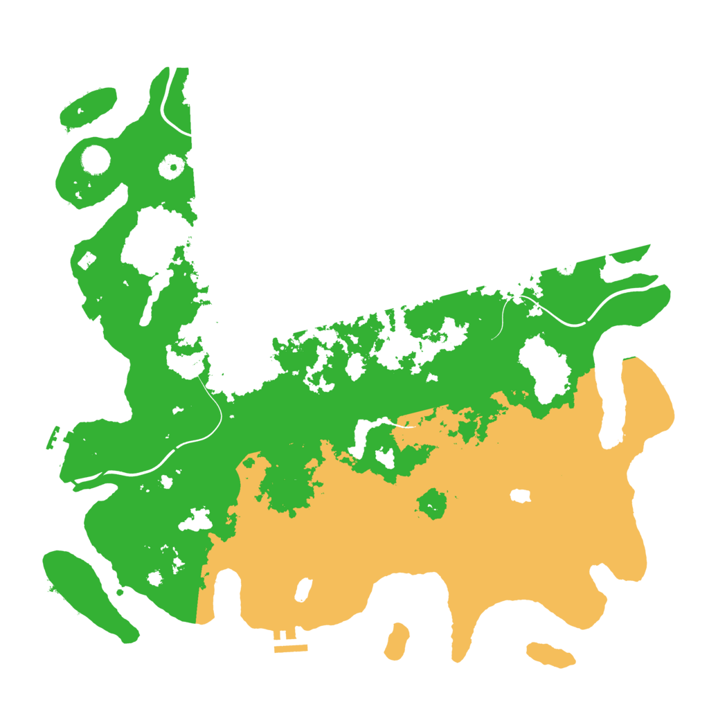 Biome Rust Map: Procedural Map, Size: 4300, Seed: 6102023