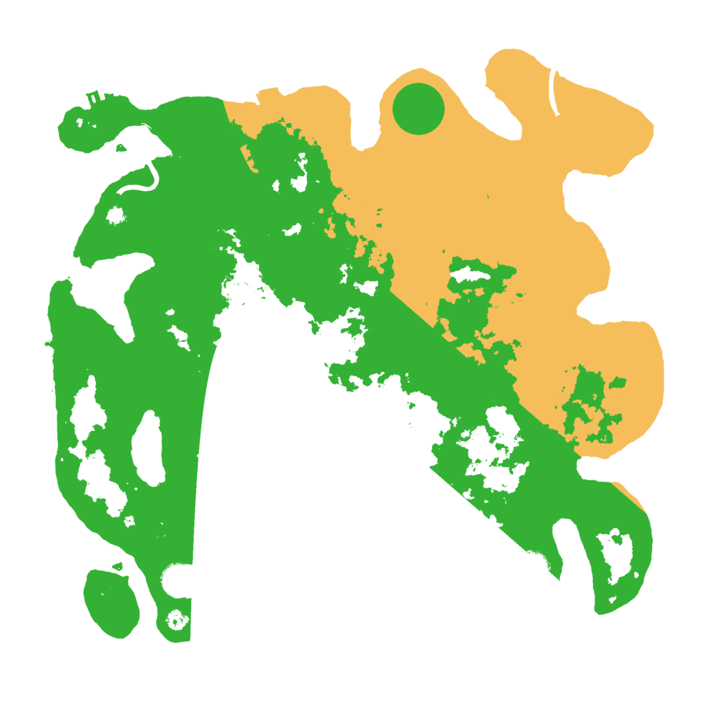 Biome Rust Map: Procedural Map, Size: 3650, Seed: 89001567