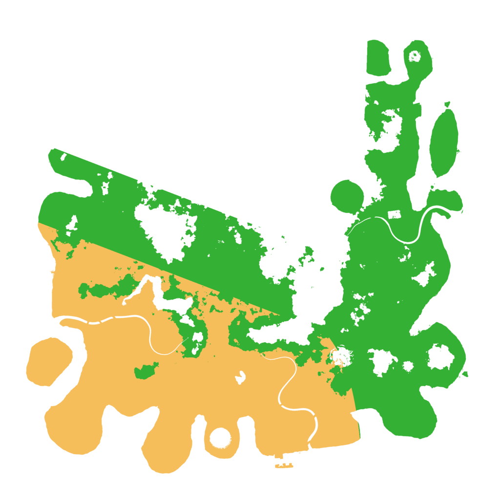 Biome Rust Map: Procedural Map, Size: 4250, Seed: 91582428