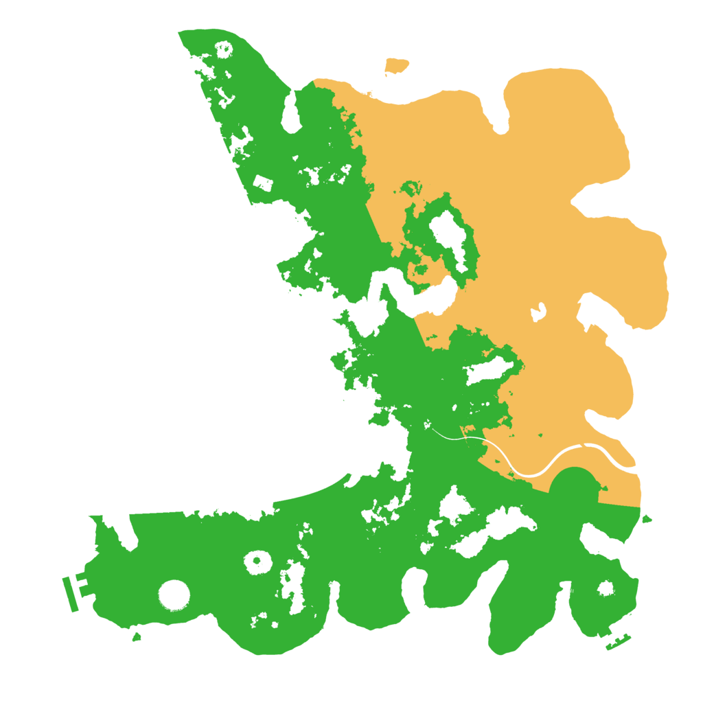 Biome Rust Map: Procedural Map, Size: 4000, Seed: 17890