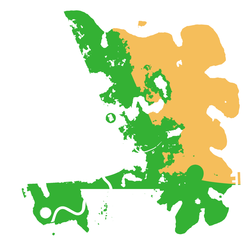 Biome Rust Map: Procedural Map, Size: 4000, Seed: 17890