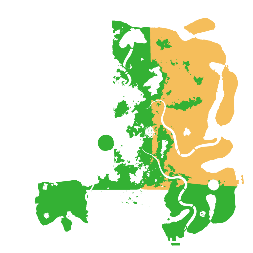 Biome Rust Map: Procedural Map, Size: 4250, Seed: 864846837