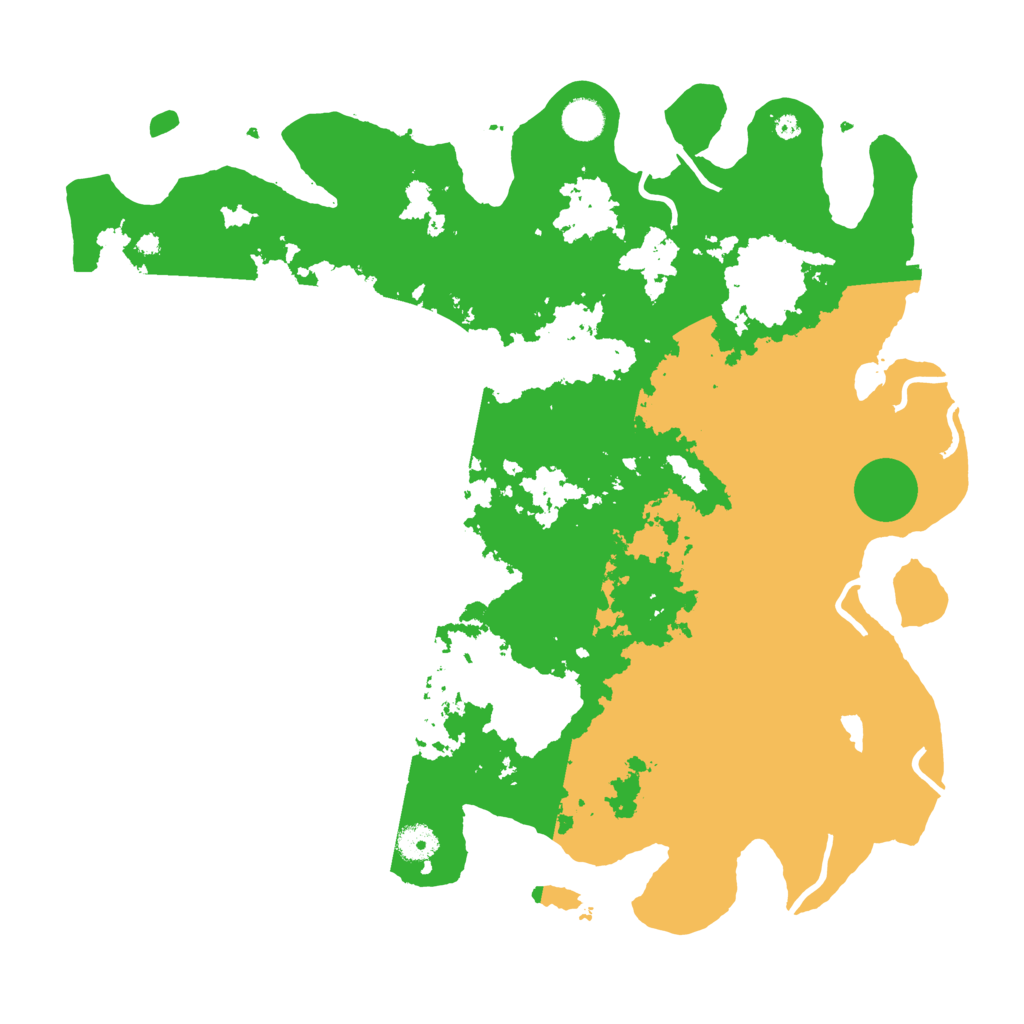 Biome Rust Map: Procedural Map, Size: 4250, Seed: 2548752