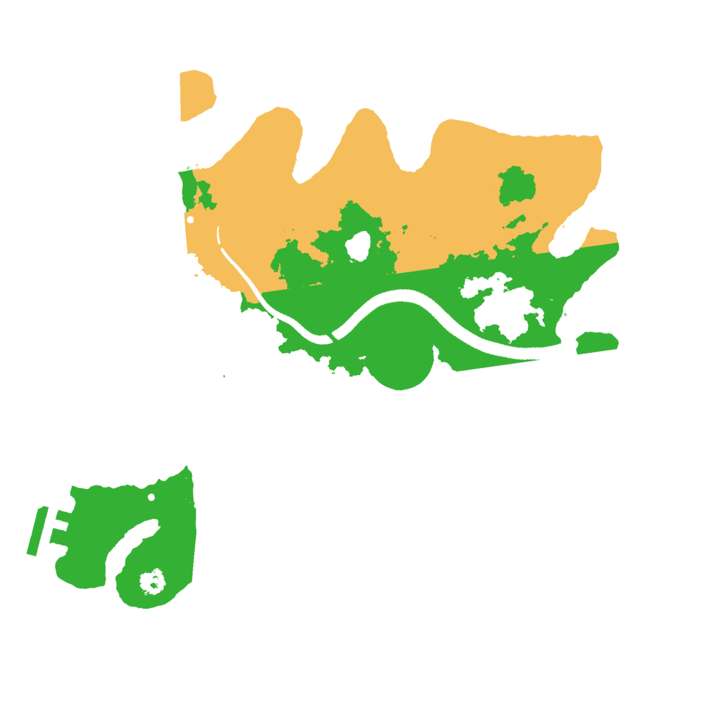 Biome Rust Map: Procedural Map, Size: 2800, Seed: 456104