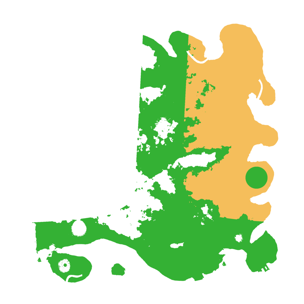 Biome Rust Map: Procedural Map, Size: 3650, Seed: 41040920