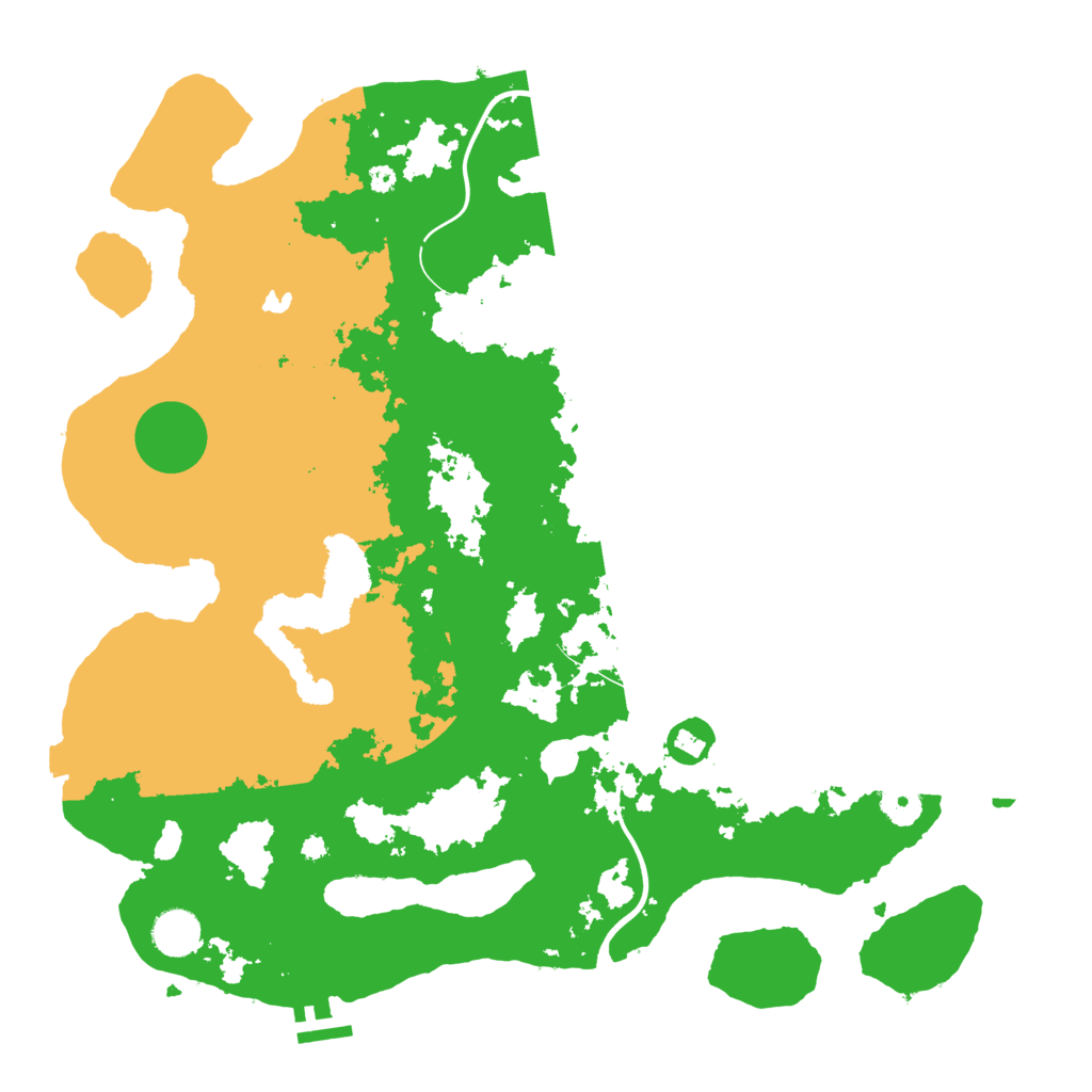 Biome Rust Map: Procedural Map, Size: 4000, Seed: 1183892416