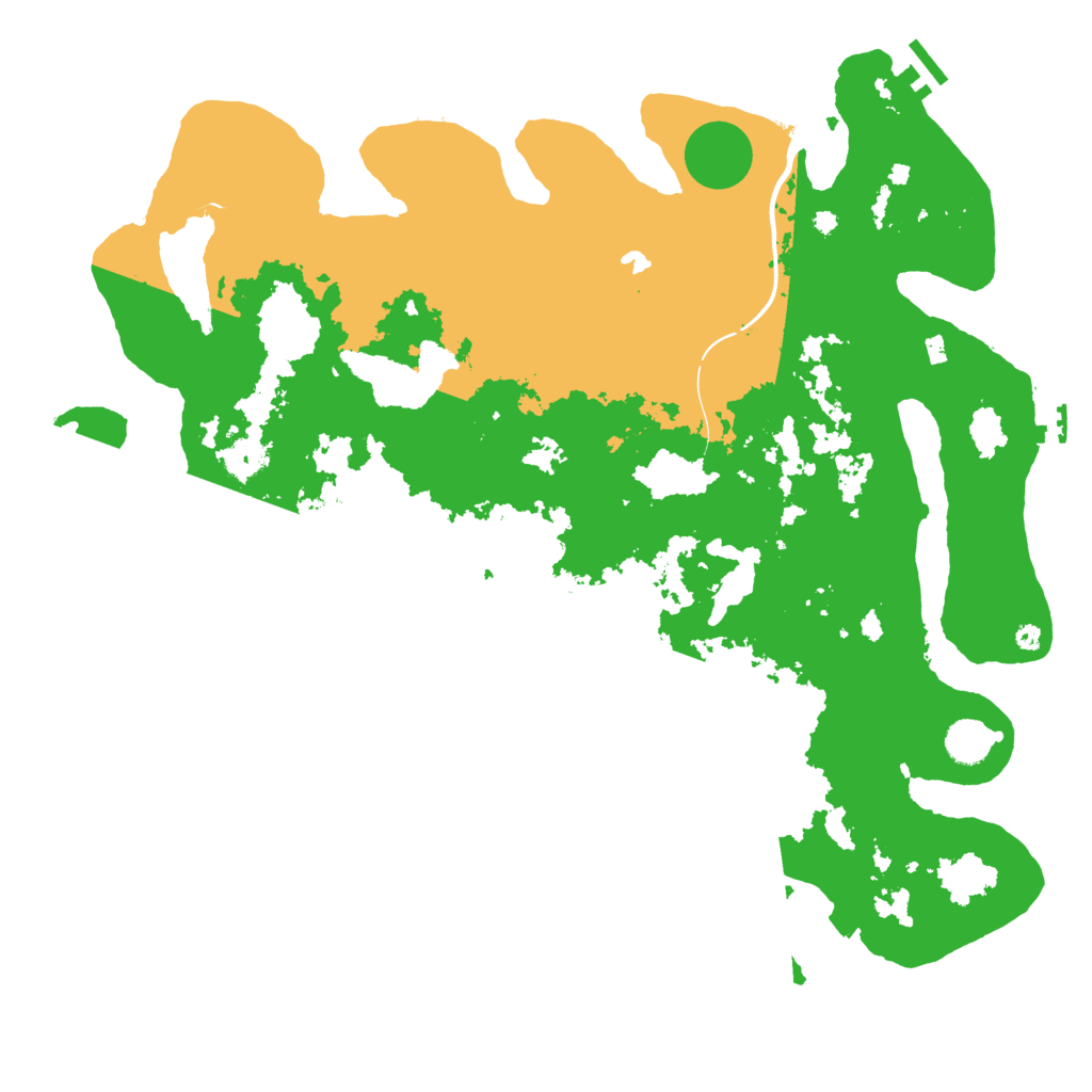 Biome Rust Map: Procedural Map, Size: 4250, Seed: 10899724