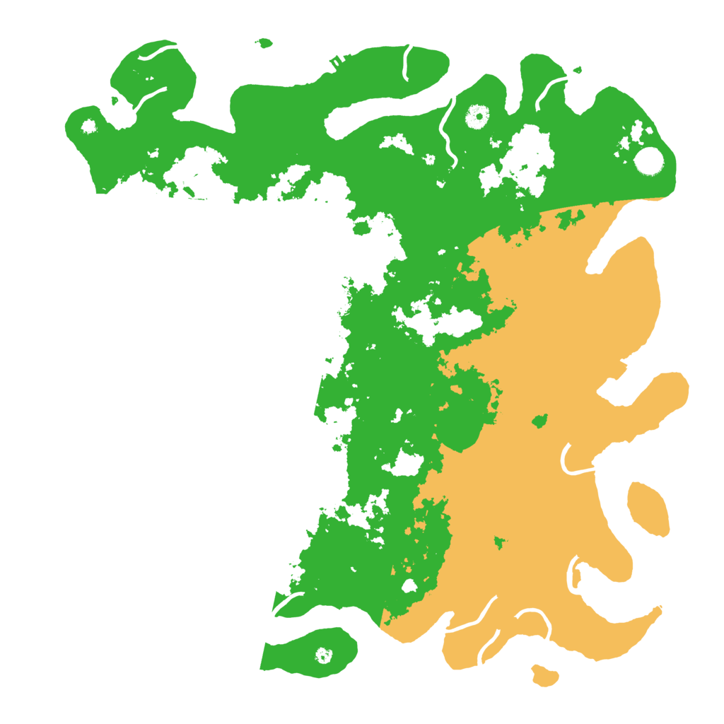 Biome Rust Map: Procedural Map, Size: 4500, Seed: 241812601