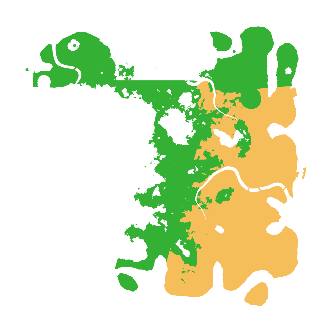 Biome Rust Map: Procedural Map, Size: 4250, Seed: 1245344387