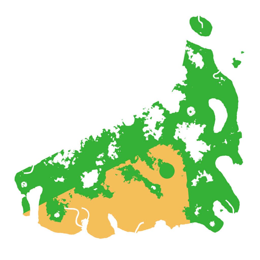 Biome Rust Map: Procedural Map, Size: 4500, Seed: 703159055