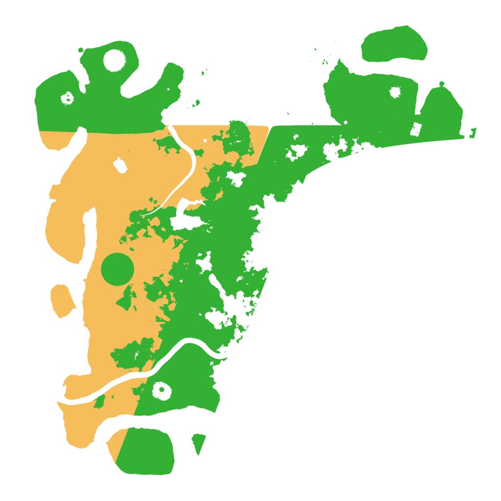 Biome Rust Map: Procedural Map, Size: 4000, Seed: 1230