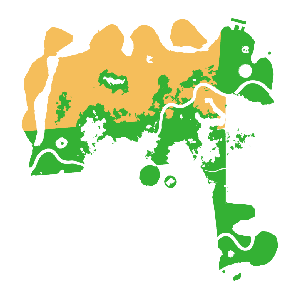 Biome Rust Map: Procedural Map, Size: 4000, Seed: 595952