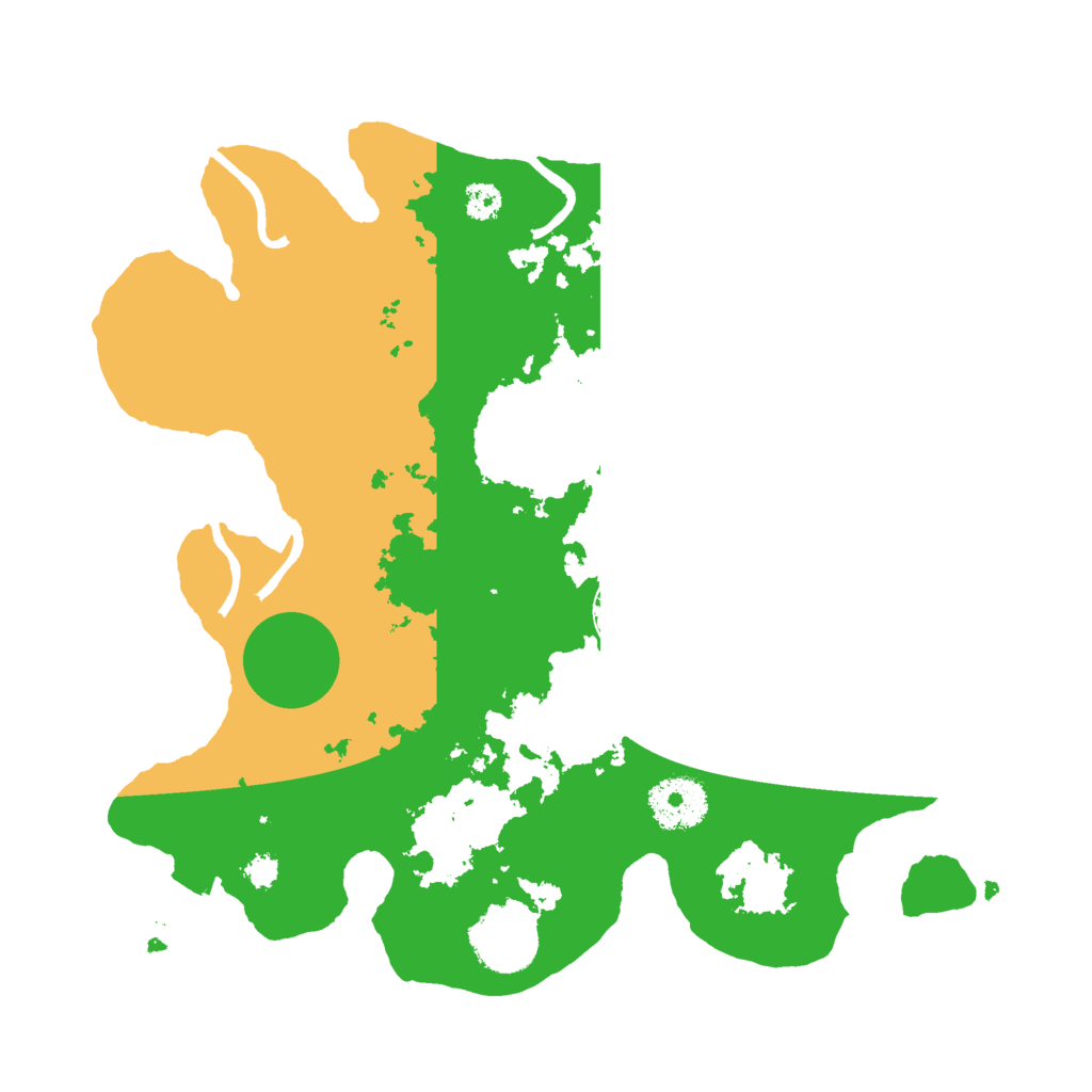 Biome Rust Map: Procedural Map, Size: 3000, Seed: 12228