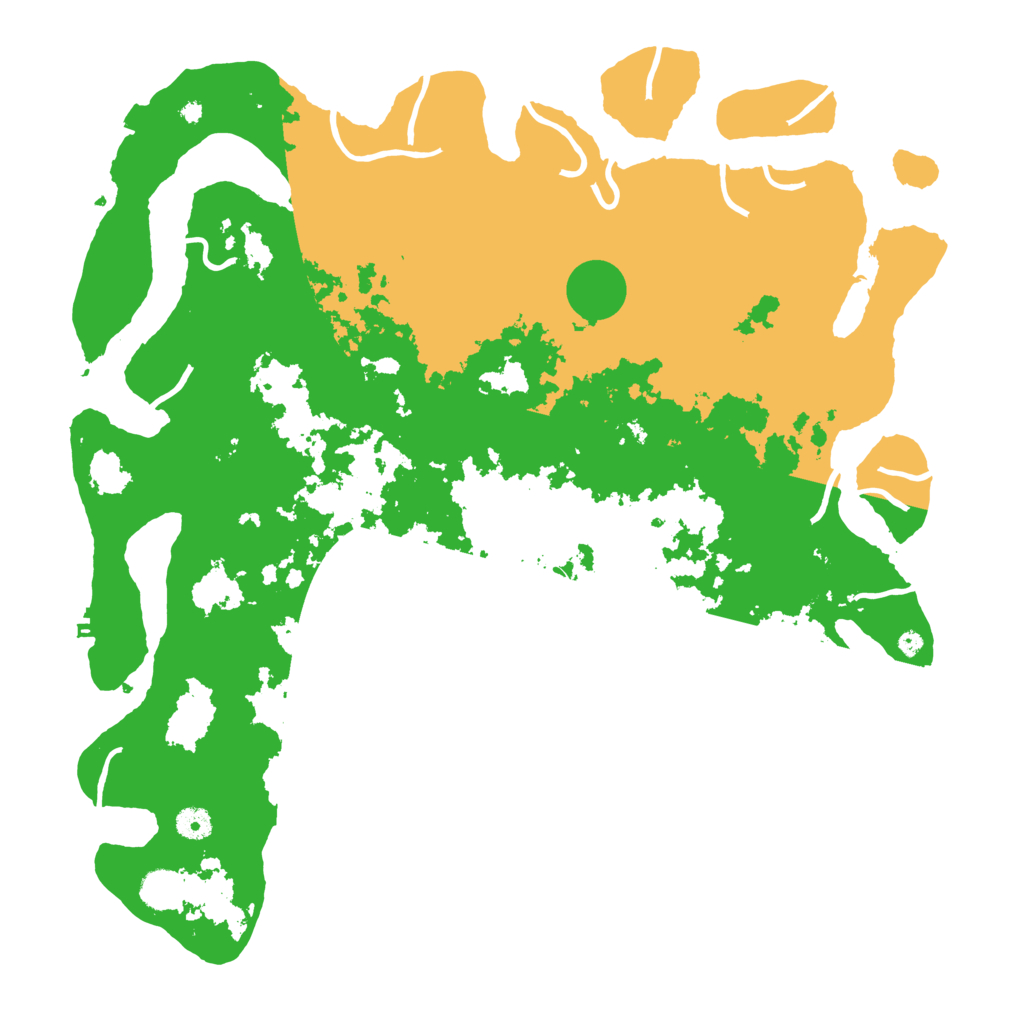 Biome Rust Map: Procedural Map, Size: 4500, Seed: 360285106