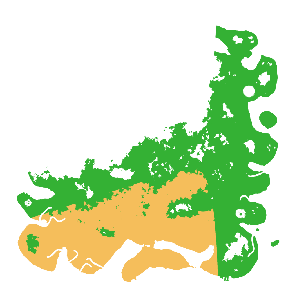 Biome Rust Map: Procedural Map, Size: 4500, Seed: 1488281673