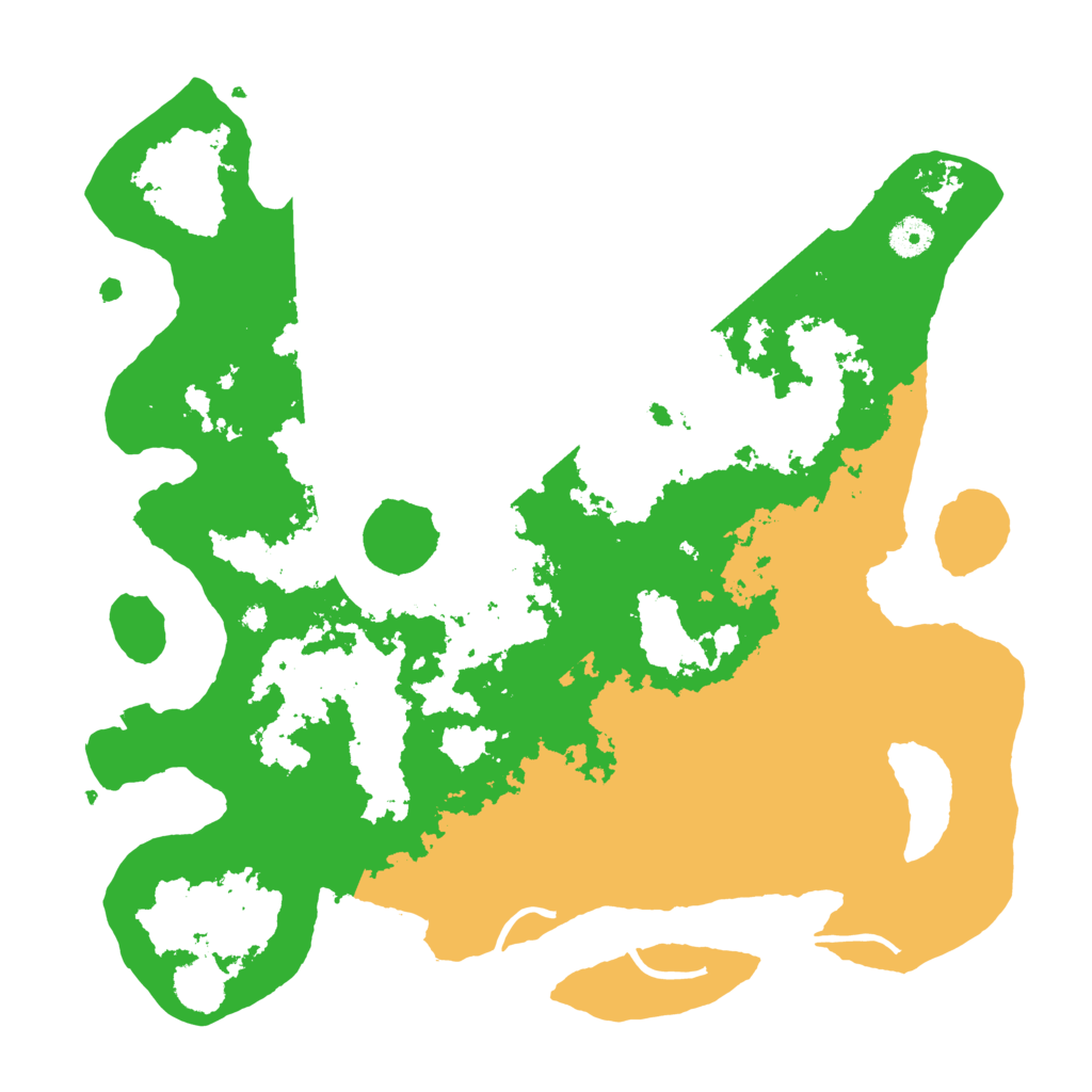 Biome Rust Map: Procedural Map, Size: 4000, Seed: 1421