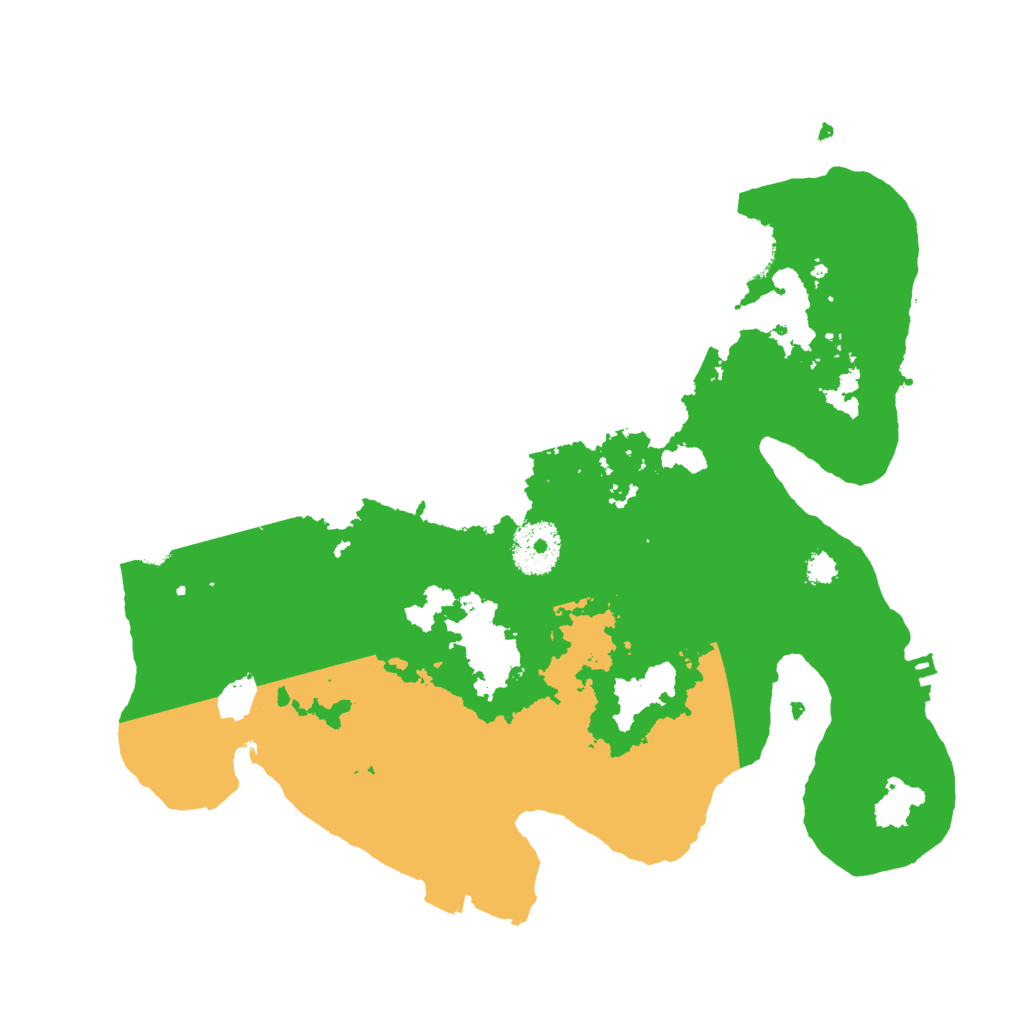Biome Rust Map: Procedural Map, Size: 3000, Seed: 1753497609
