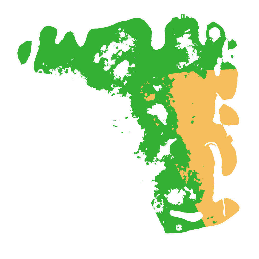 Biome Rust Map: Procedural Map, Size: 4250, Seed: 3658