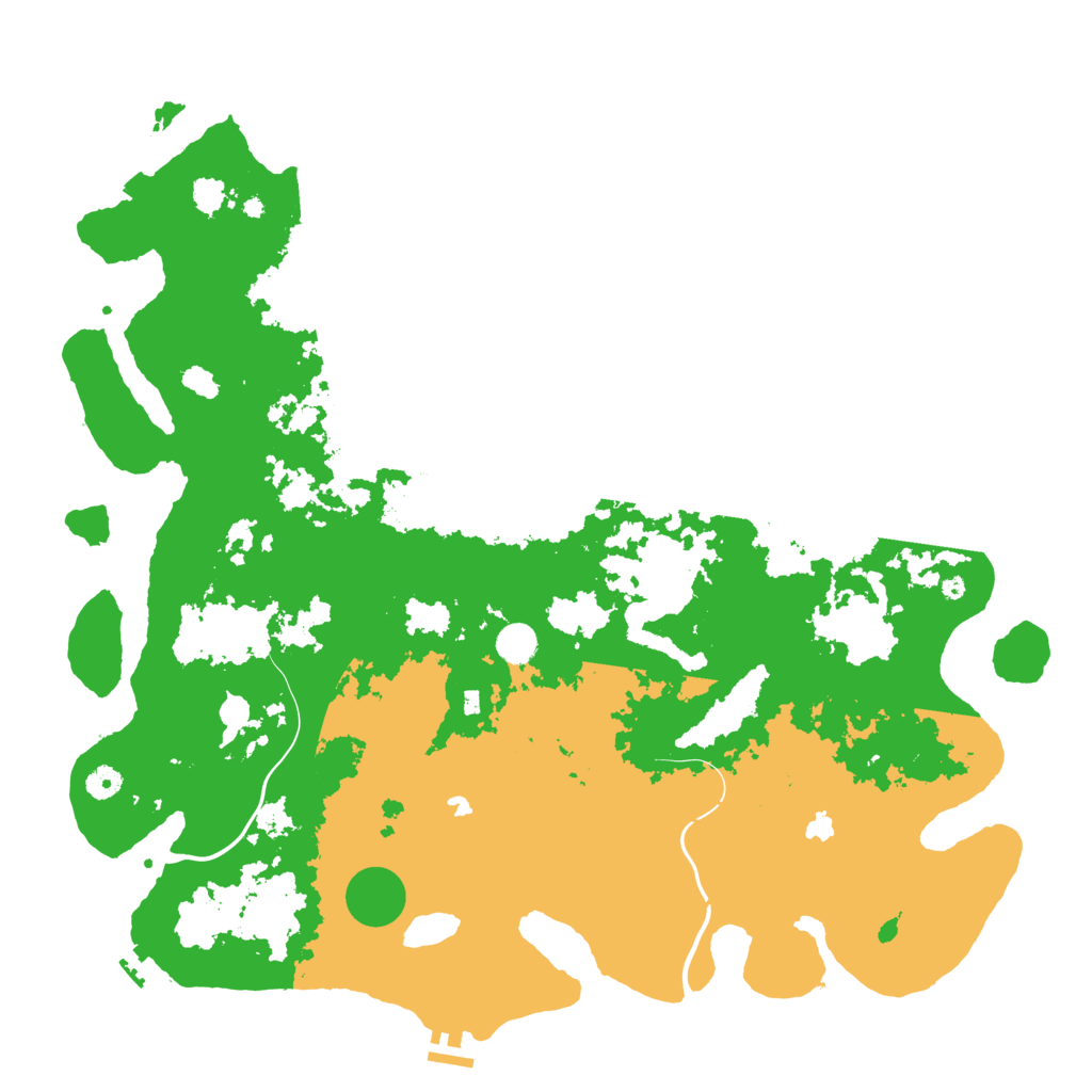 Biome Rust Map: Procedural Map, Size: 4800, Seed: 1929916139