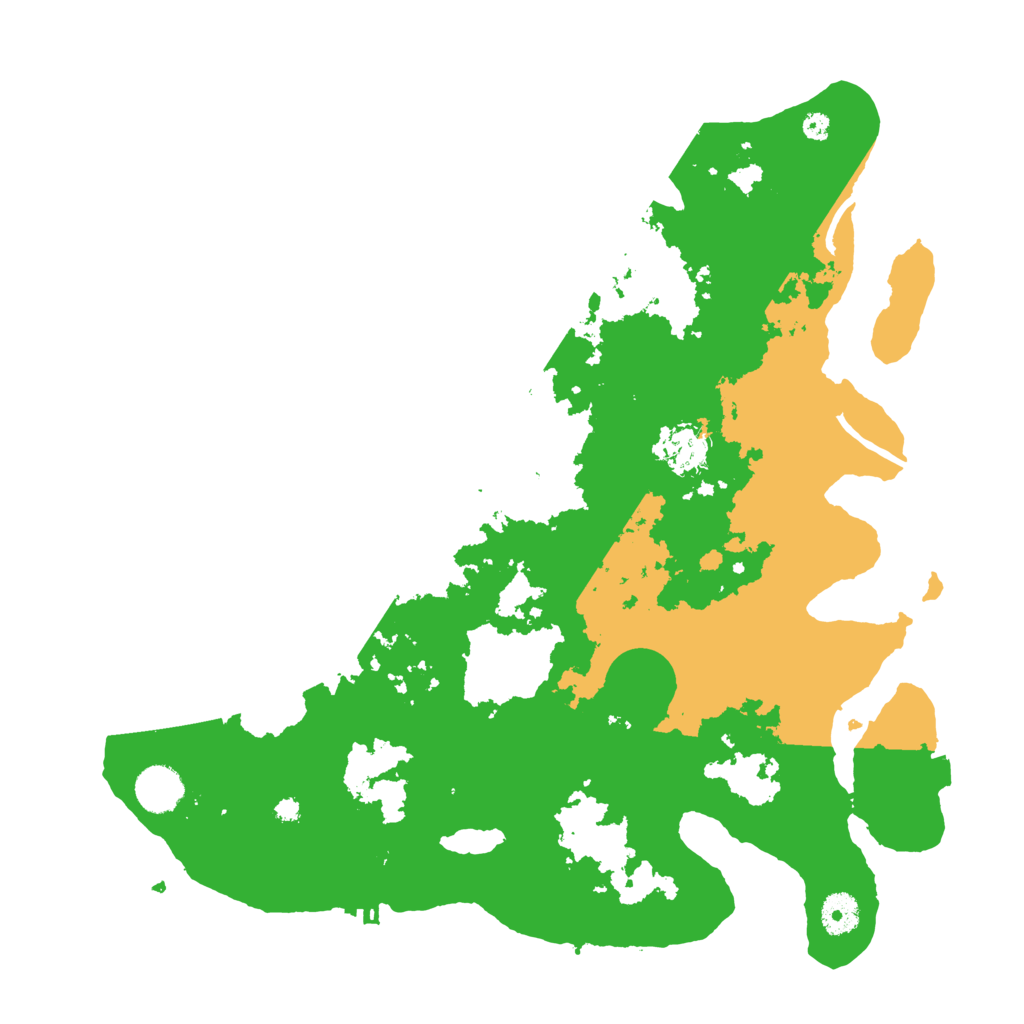Biome Rust Map: Procedural Map, Size: 3850, Seed: 73362966