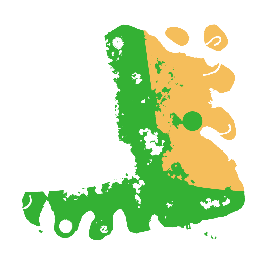 Biome Rust Map: Procedural Map, Size: 3500, Seed: 90221260