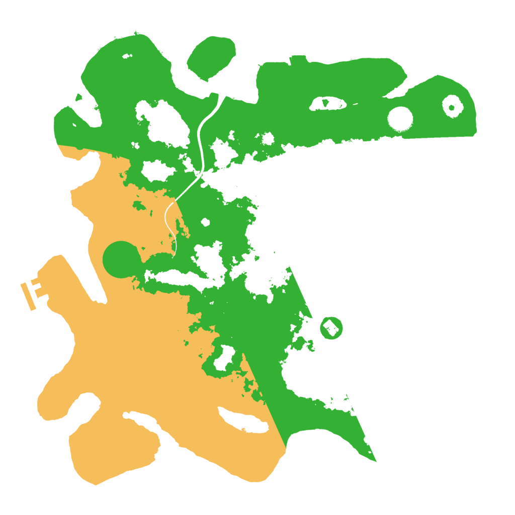 Biome Rust Map: Procedural Map, Size: 3650, Seed: 38439890