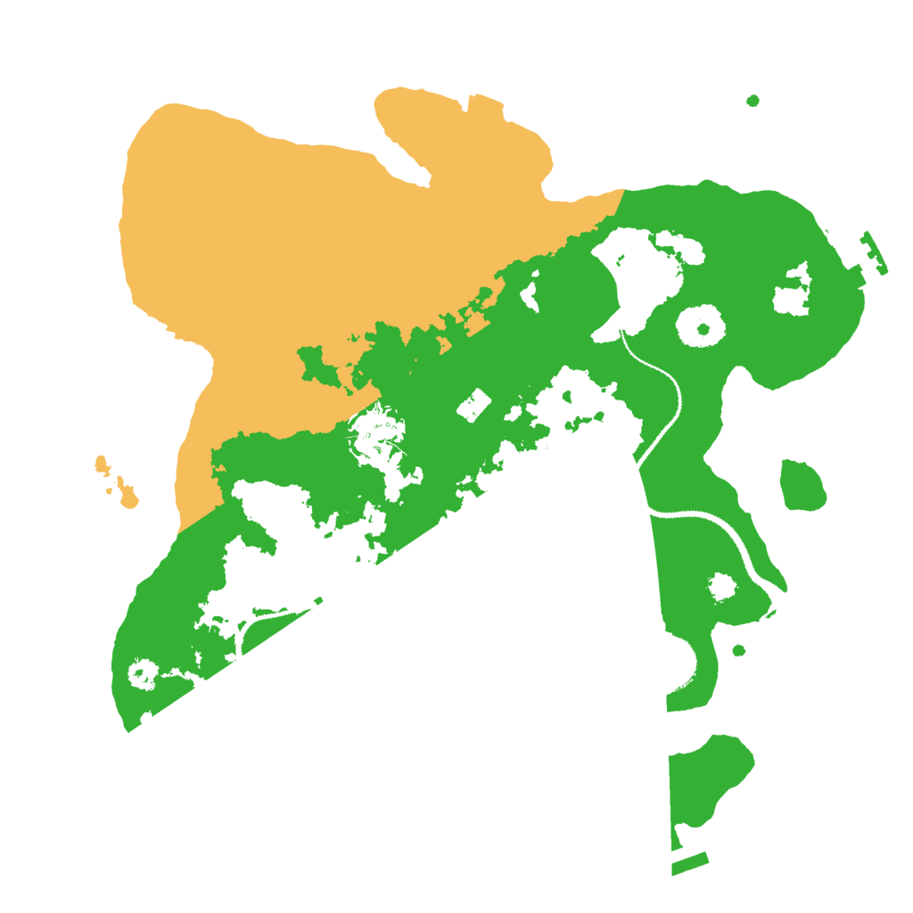 Biome Rust Map: Procedural Map, Size: 3000, Seed: 1681855999