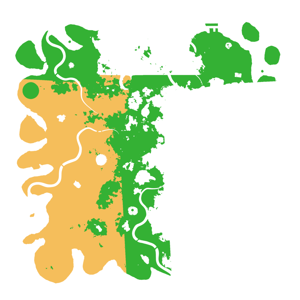 Biome Rust Map: Procedural Map, Size: 4800, Seed: 1094799776