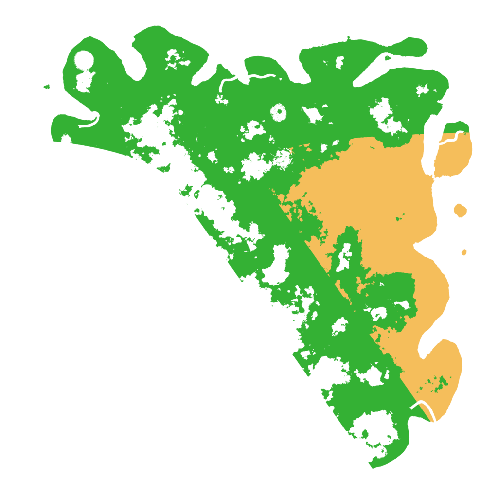 Biome Rust Map: Procedural Map, Size: 4500, Seed: 1988474