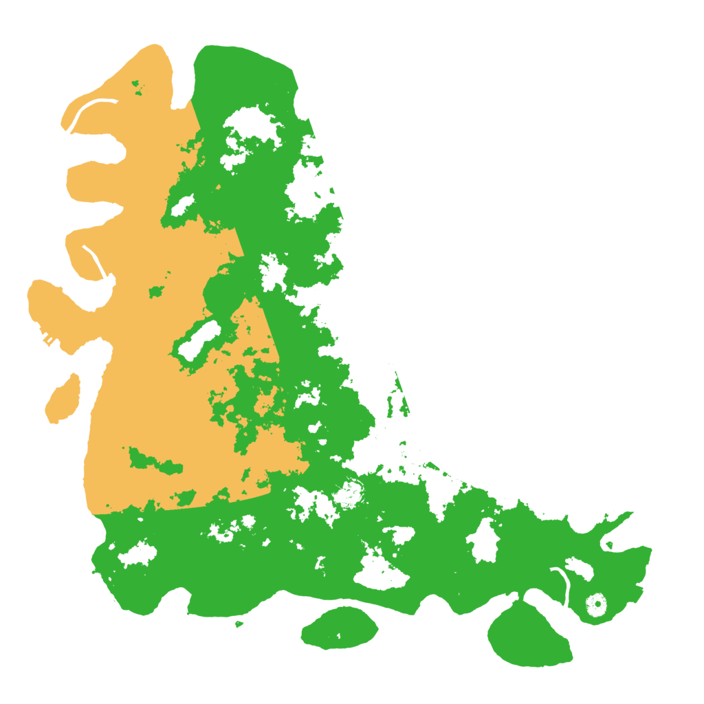 Biome Rust Map: Procedural Map, Size: 4750, Seed: 1006