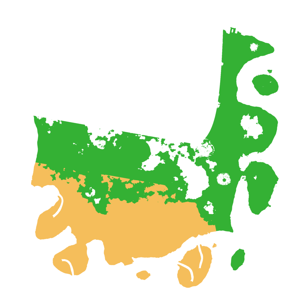 Biome Rust Map: Procedural Map, Size: 3500, Seed: 65617430