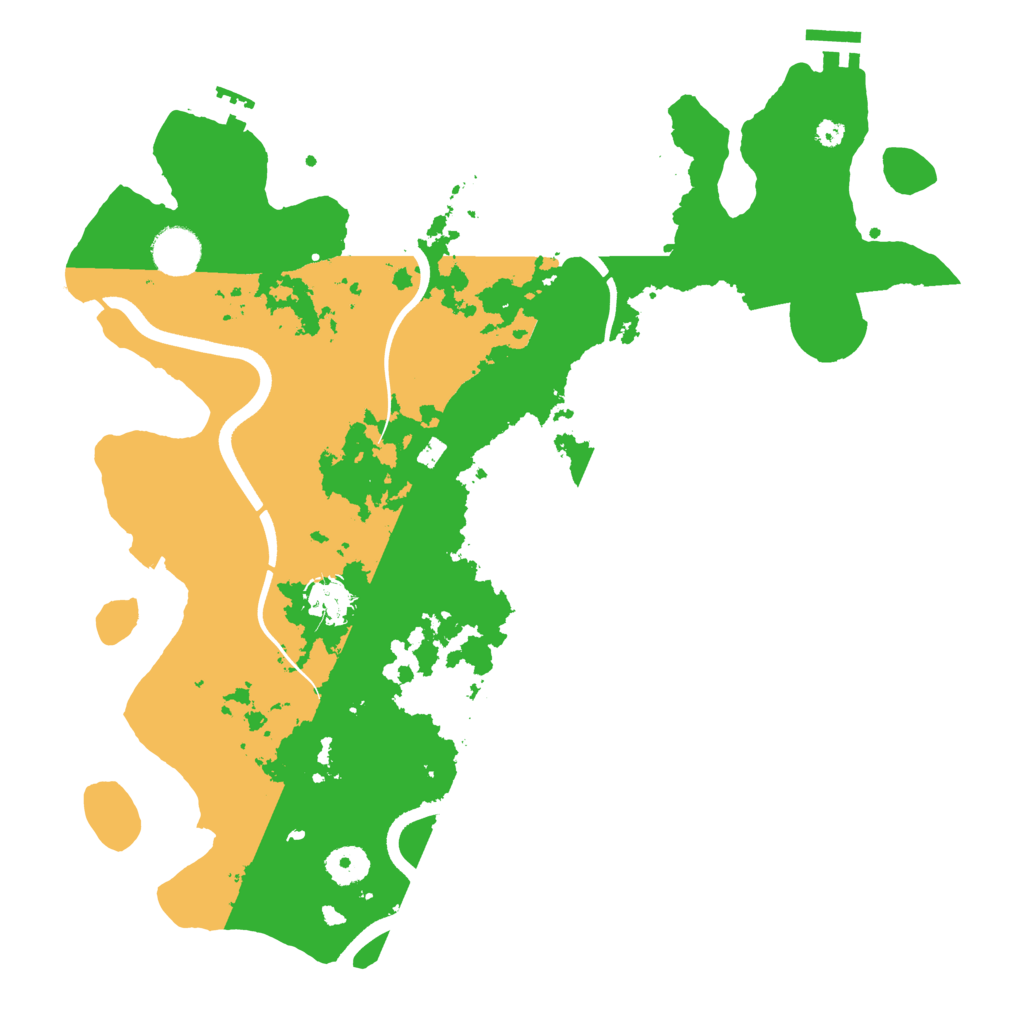 Biome Rust Map: Procedural Map, Size: 3750, Seed: 95160230