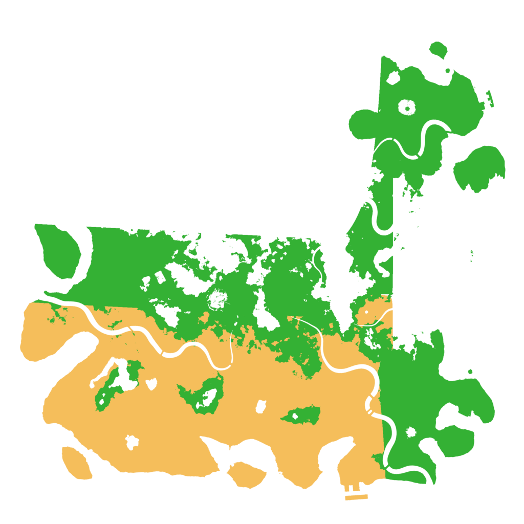 Biome Rust Map: Procedural Map, Size: 4700, Seed: 4010625