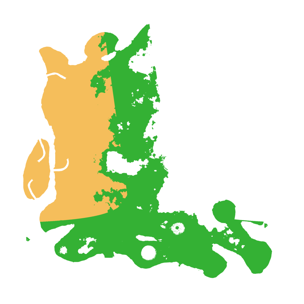 Biome Rust Map: Procedural Map, Size: 3650, Seed: 75260499